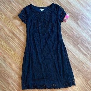 Black lace dress NWT